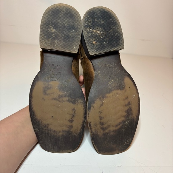 Roper Women's Sz 8 Kennedy Western Boot Broad Square Toe 09-021-1903-2583 Brown - Picture 8 of 8